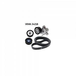 Комплект поликлинового ремня SKF VKMA 34218 для FORD, MERCEDES-BENZ, VOLVO, FORD (CHANGAN) - Фото 1