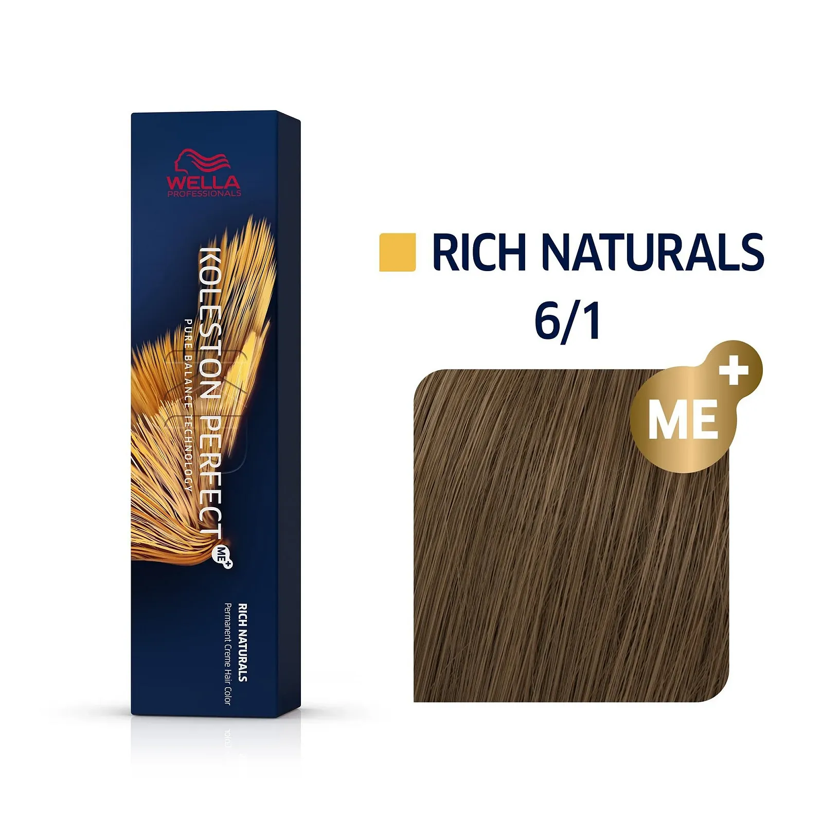 Фарба для волосся Wella Professionals Koleston Perfect Rich Naturals 6/1 перманентна 60 мл, фото №5 Фарба для волосся Wella Professionals Koleston Perfect Rich Naturals 6/1 перманентна 60 мл, фото №5