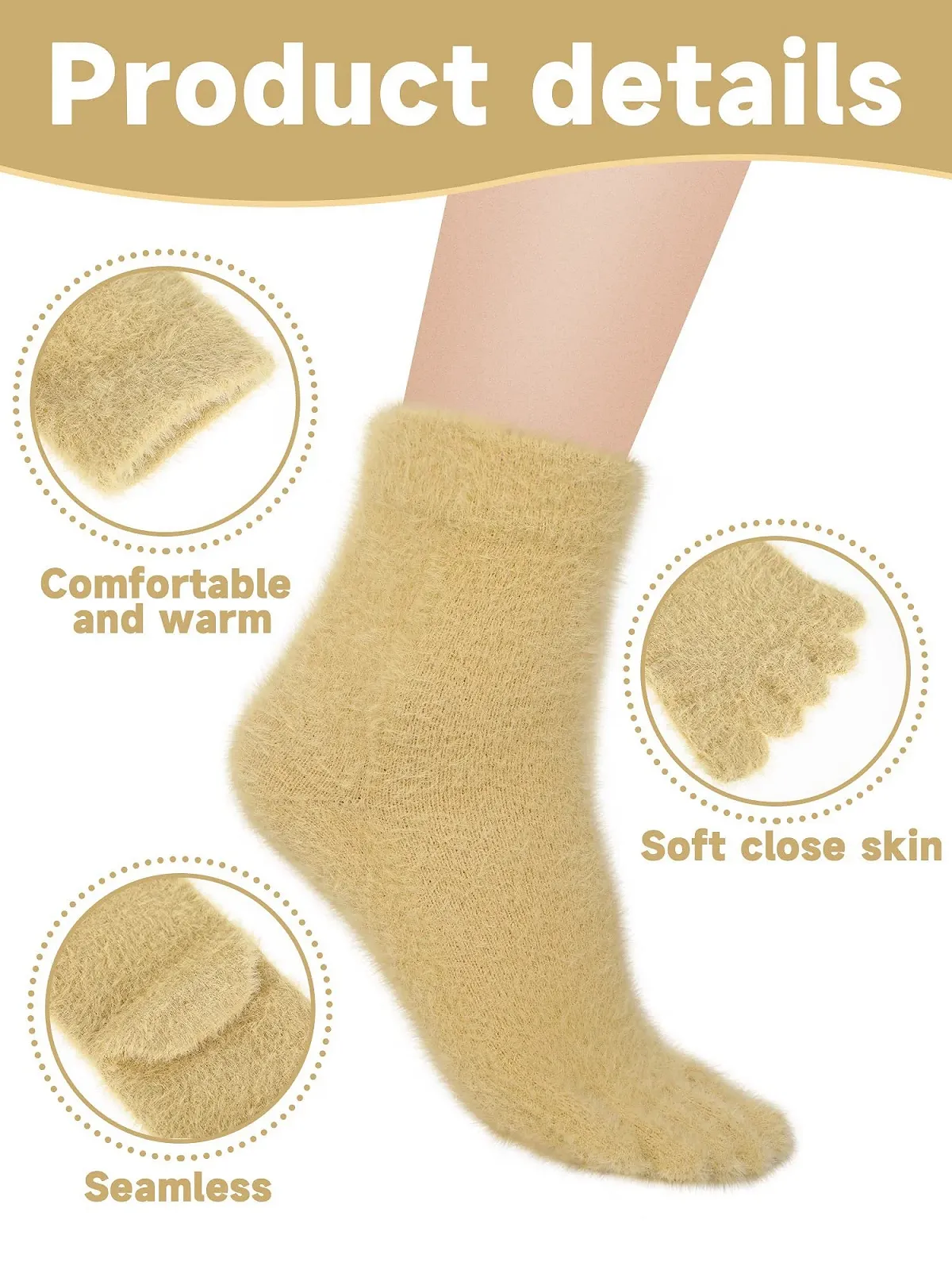 Шкарпетки з пальцями Bencailor, 3 пари, фото №5