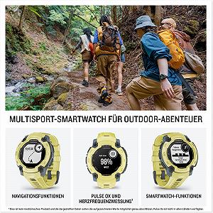 Смарт-часы Garmin Instinct E 45 мм GPS мультиспортивные. До 16 дней работы. synthetic.ua - Фото 1