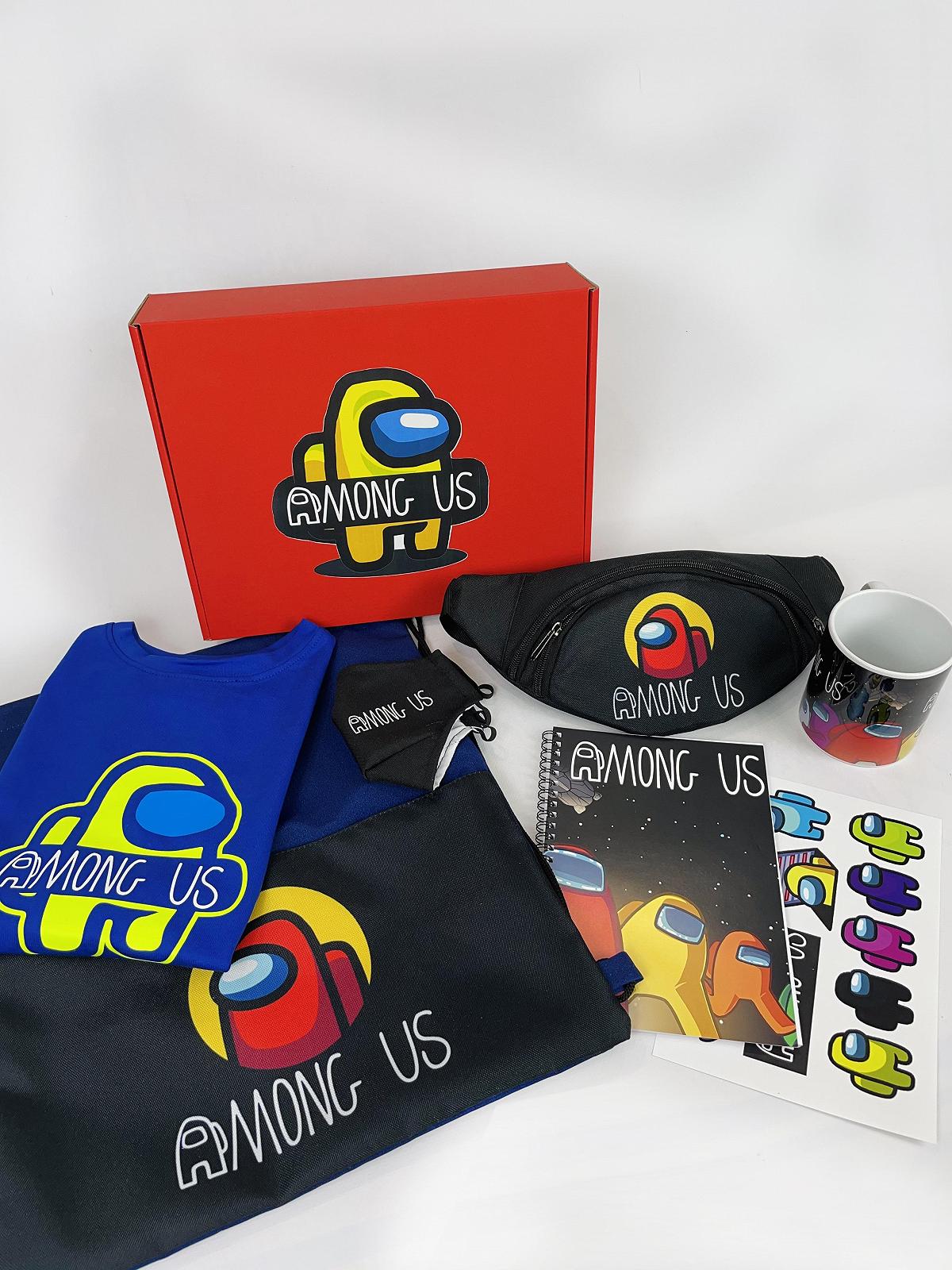 Among Us Подарунковий бокс набір Амонг Ас подарунок дівчинці і хлопчику MaxiBox8, фото №2