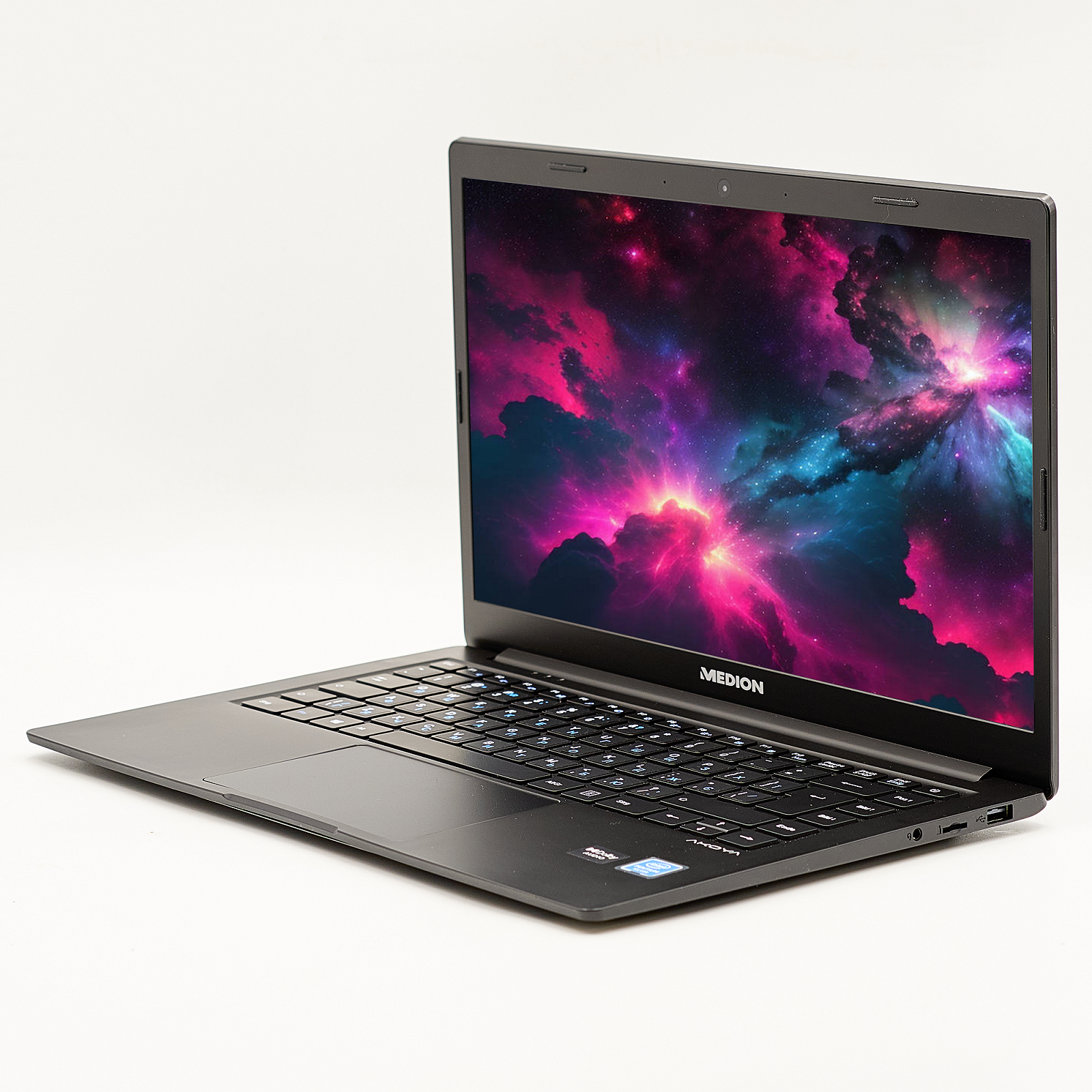 Ноутбук Medion Akoya E4251 14" Intel 4 ГБ RAM 256 ГБ SSD + 64 ГБ eMMC FullHD IPS Intel UHD Graphics Метал Win10, фото №3