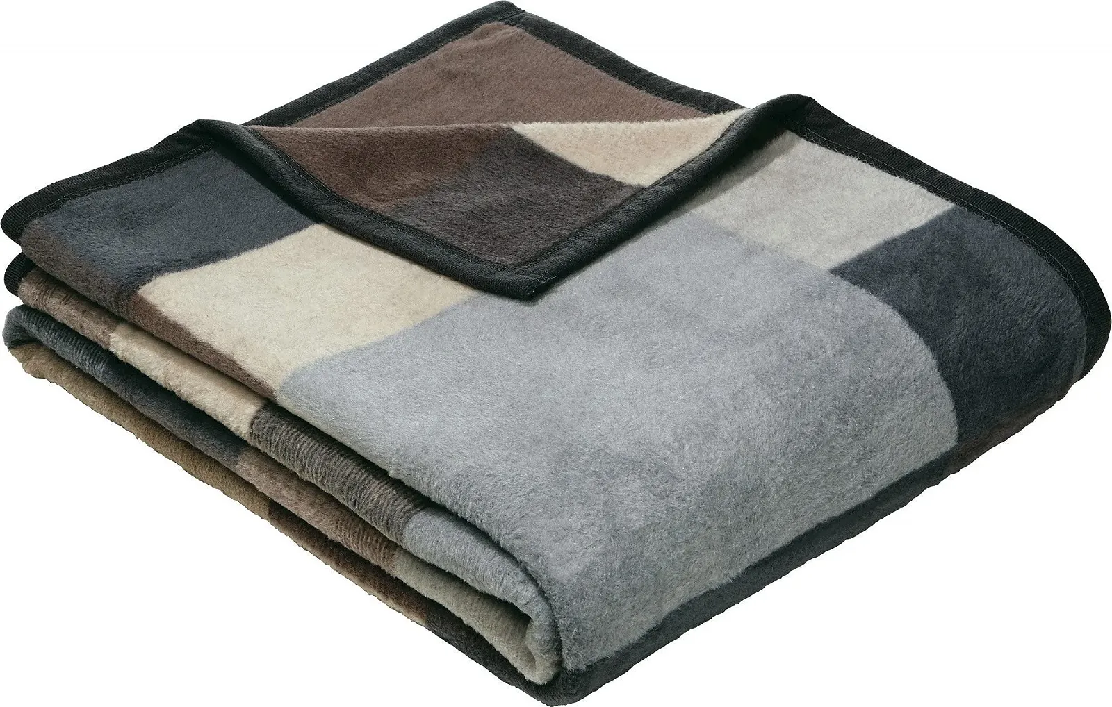 Плед Erwin Müller Palermo Характеристики Сірий, Розмір 150 x 200 см, фото №1