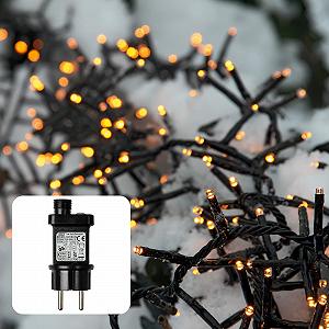 LED Гирлянда Hellum Кластер 530179 7.38 м 370 LED теплый белый - Фото 1
