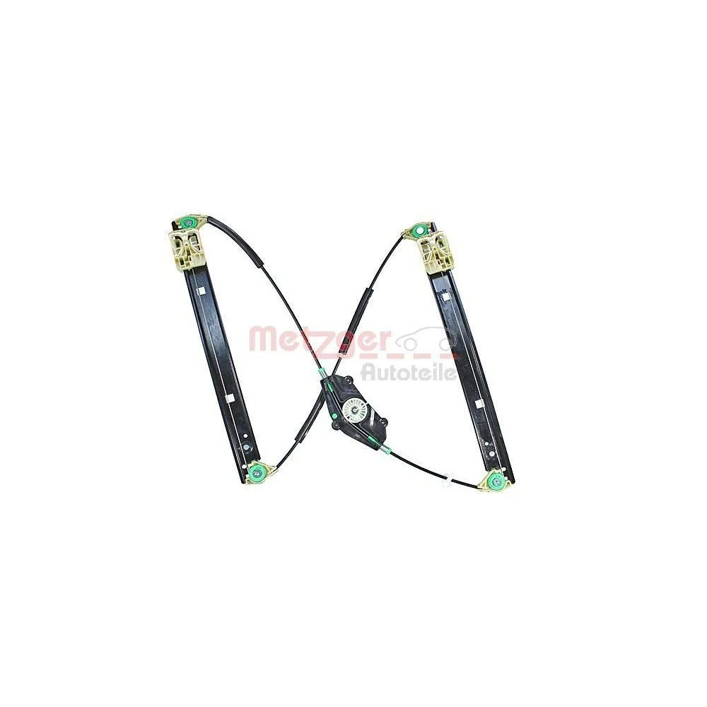 Склопідйомник METZGER 2160742 GREENPARTS для AUDI VAG передній правий, фото №1