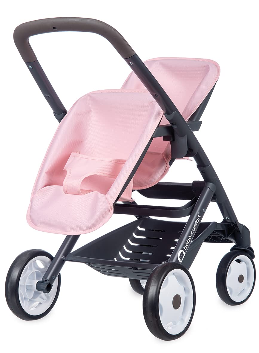 Коляска Smoby Bébé Confort Twin 253216 Розовый, фото №2