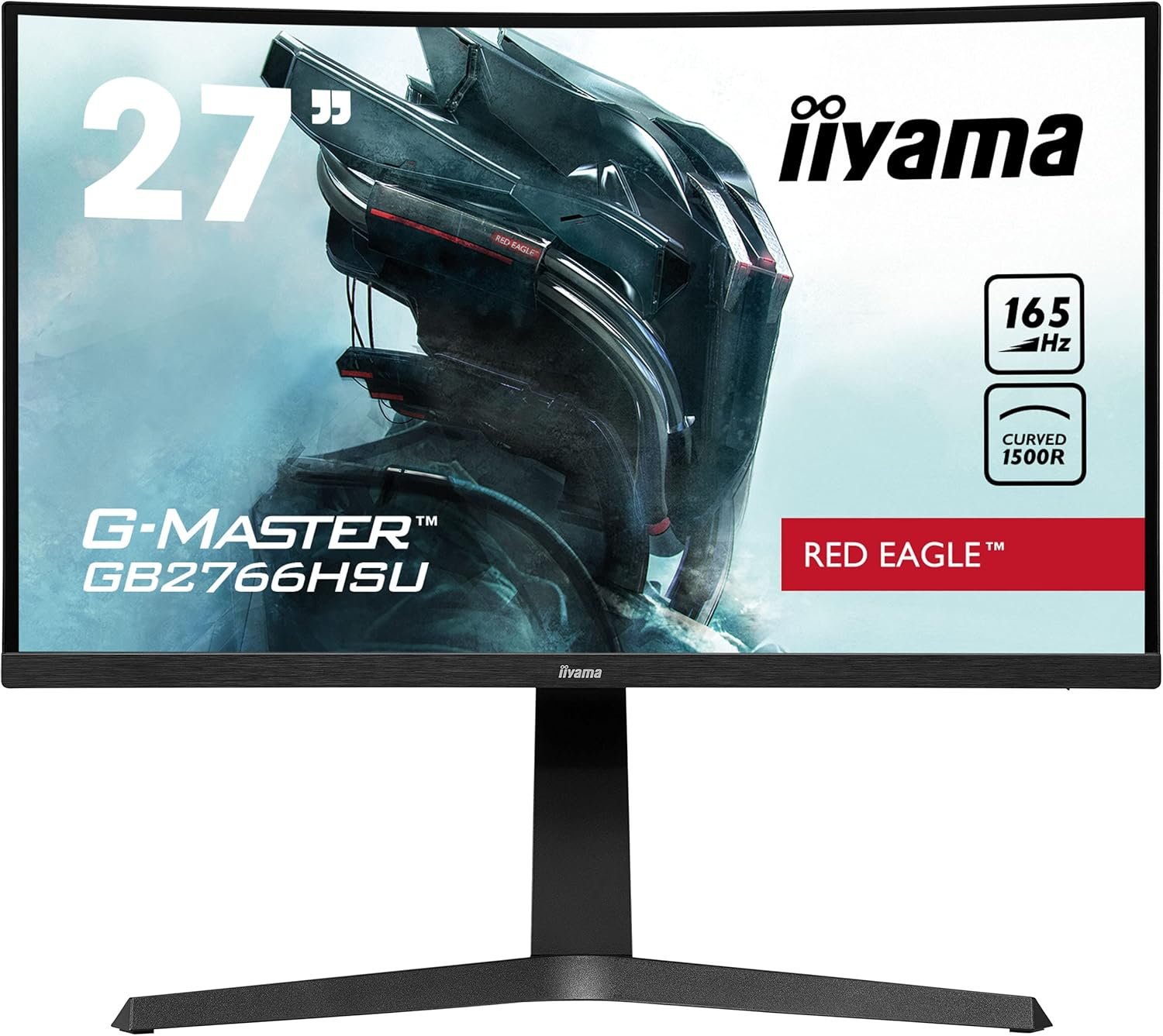 Монитор 27" Iiyama G-Master GB2766HSU-B1 Full HD VA 165 Гц, фото №1