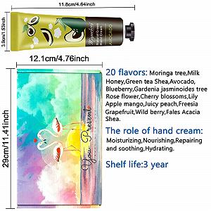 Крем для рук SmoBea Набір 20 штук x 30 мл, Міні-крем для рук Чотири сезони synthetic.ua - Фото 1