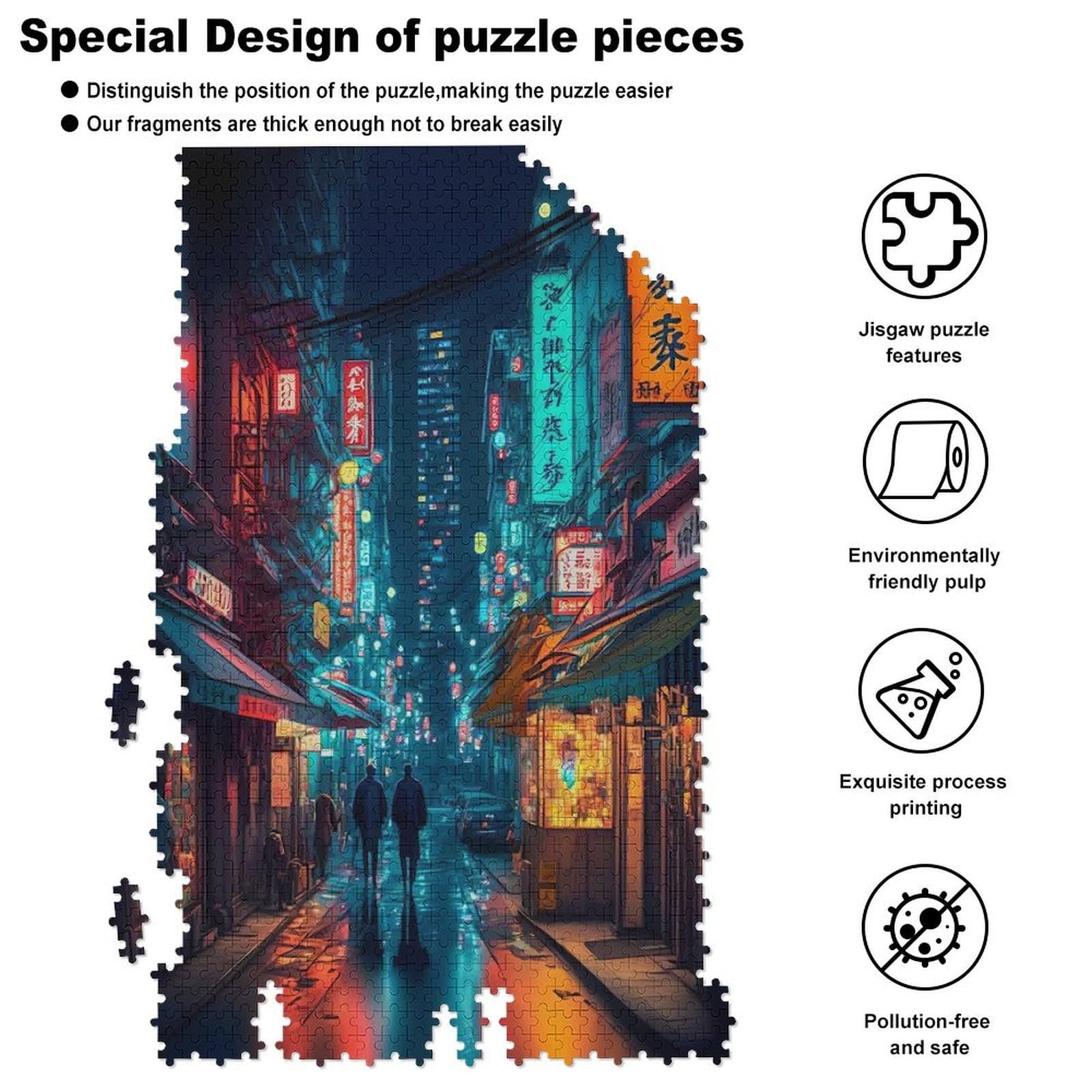 Деревянный пазл Tokyo Japan 1000 деталей 78 x 53 см, фото №6 Деревянный пазл Tokyo Japan 1000 деталей 78 x 53 см, фото №6