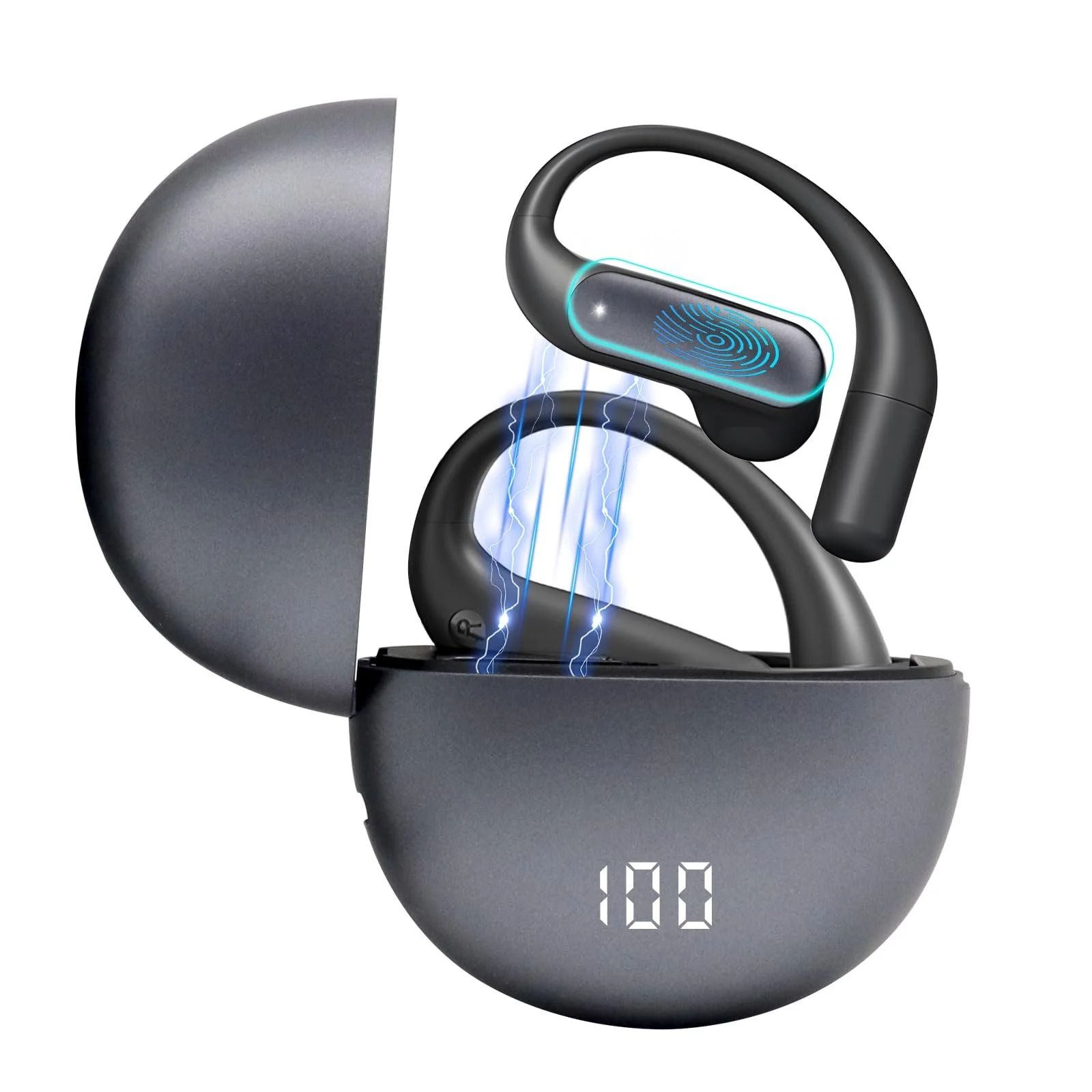 Навушники-перекладачі OBEST з додатком, Голосовий 5.4 з 144 мовами, фото №1