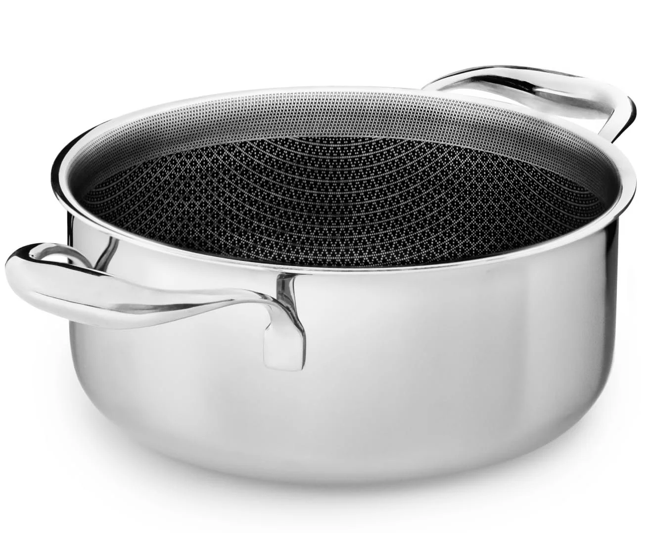 Каструля Onyx Cookware 20 см, 2.8 л, з покриттям, індукційна, для всіх типів плит, стійка до подряпин, антипригарна поверхня, 3-шарова нержавіюча сталь/алюміній, фото №1 Каструля Onyx Cookware 20 см, 2.8 л, з покриттям, індукційна, для всіх типів плит, стійка до подряпин, антипригарна поверхня, 3-шарова нержавіюча сталь/алюміній, фото №1