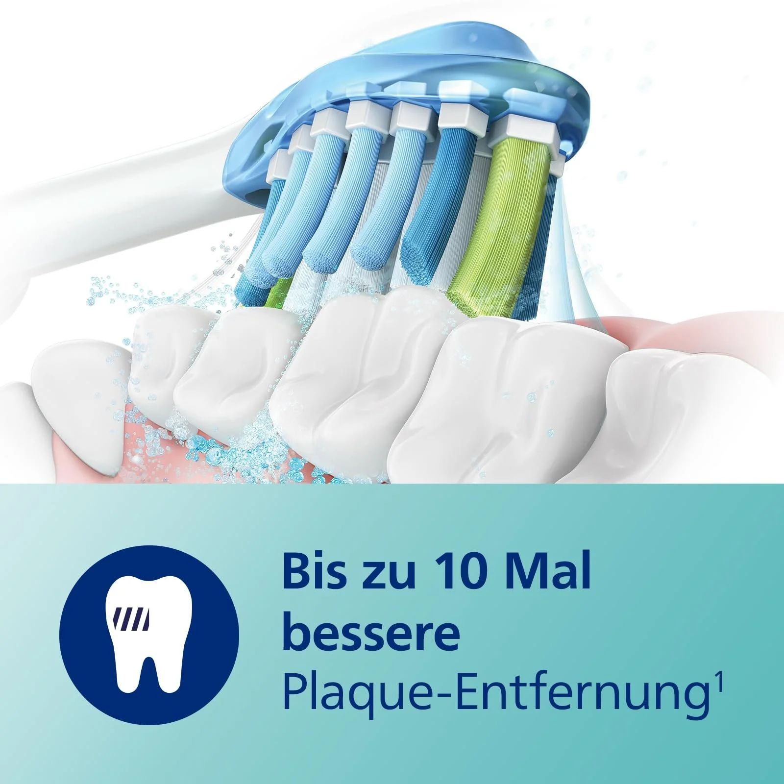 Электрическая зубная щетка Philips Sonicare ExpertClean 7300 HX9611/19 2 шт. White, фото №3