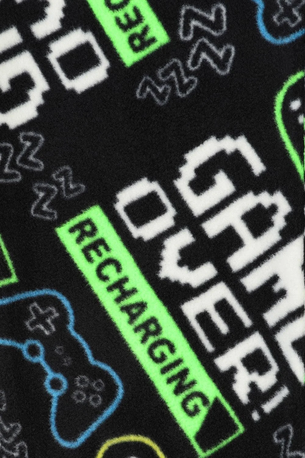 Пижама для мальчиков Флисовая Gaming Over Длинная, фото №5