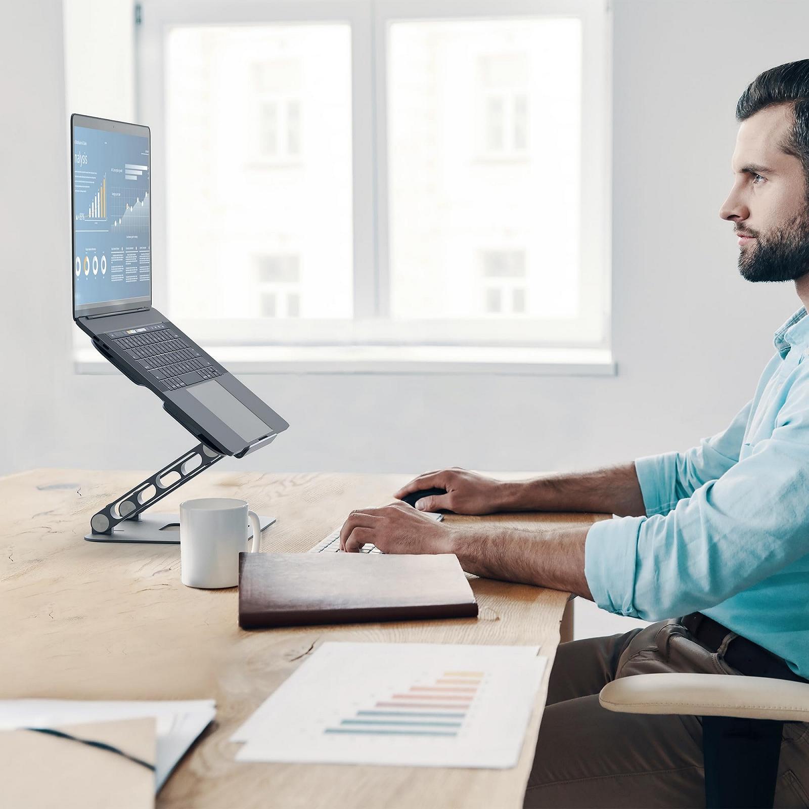 Подставка для ноутбука Multi-Angle Aluminium j5create JTS127 до 16 дюймов, фото №2
