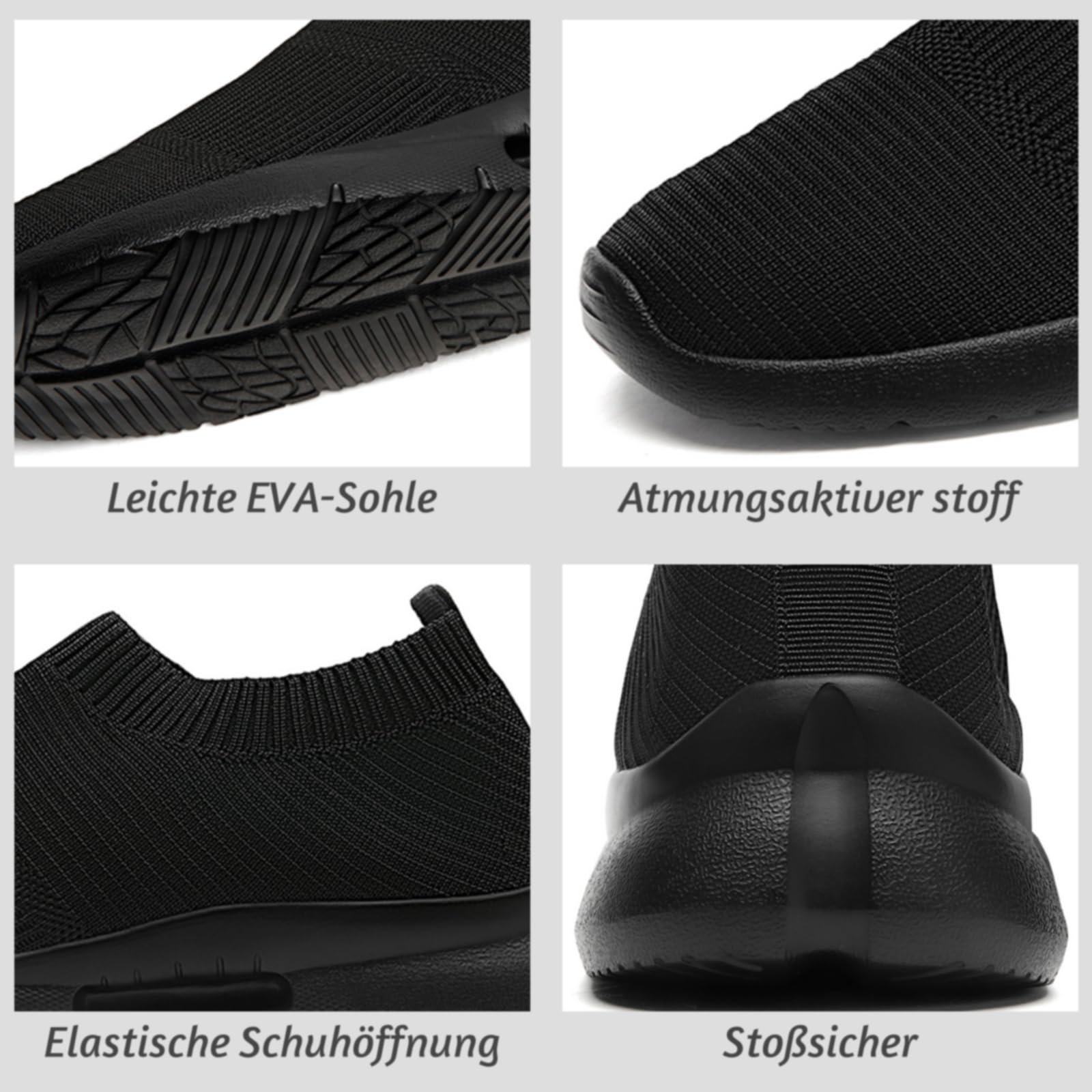 Кросівки JUEQIBAA Без шнурків Чоловічі спортивні кросівки, фото №5 Кросівки JUEQIBAA Без шнурків Чоловічі спортивні кросівки, фото №5