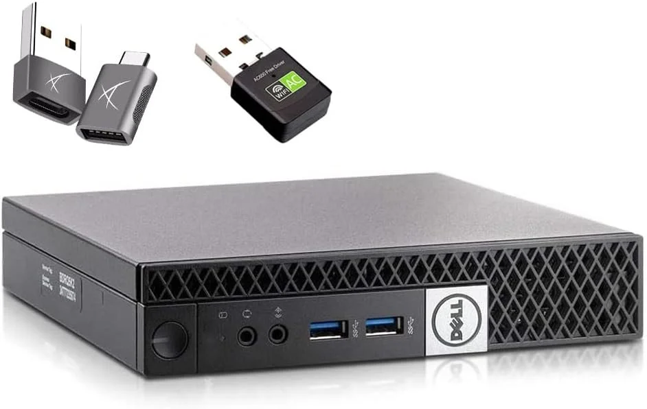 Міні ПК Dell OptiPlex 7040 / Intel Core i7-6700T / RAM 16GB / SSD 1TB / 1 x HDMI / LAN / Wi-Fi 5 / Bluetooth 4.2 / Windows 11 Pro / Чорний, фото №1