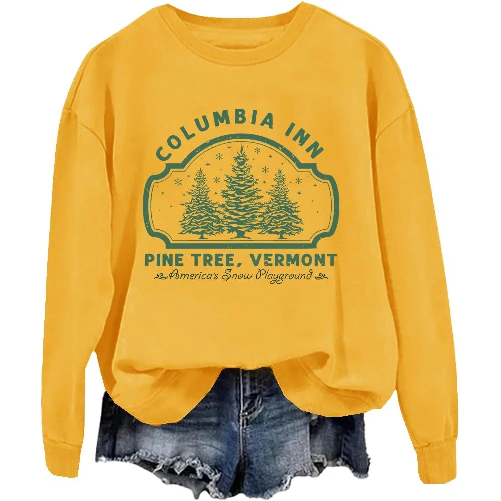 Унисекс свитшот Inn Pine Tree Vermont Christmas Inn Pine Tree Vermont, фото №1