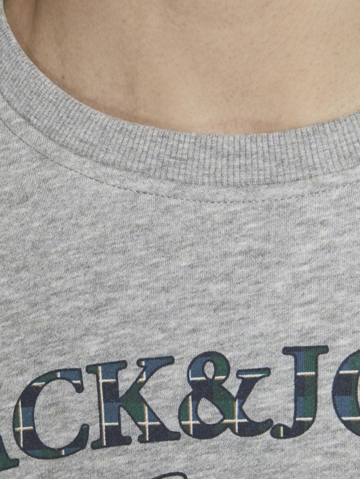 Світшот Jack&Jones SWEAT CREW NECK 12180410 Сірий XXL, фото №3