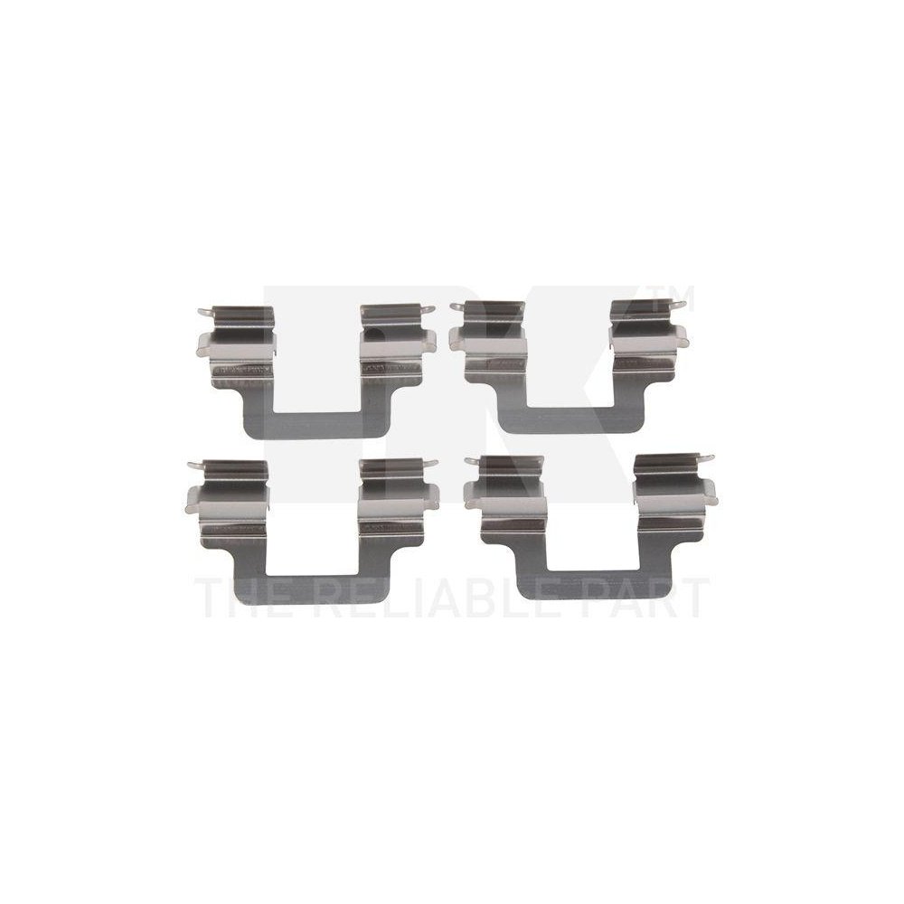 Комплект аксесуарів, гальмівні колодки NK 79471679 для, задня вісь, фото №1