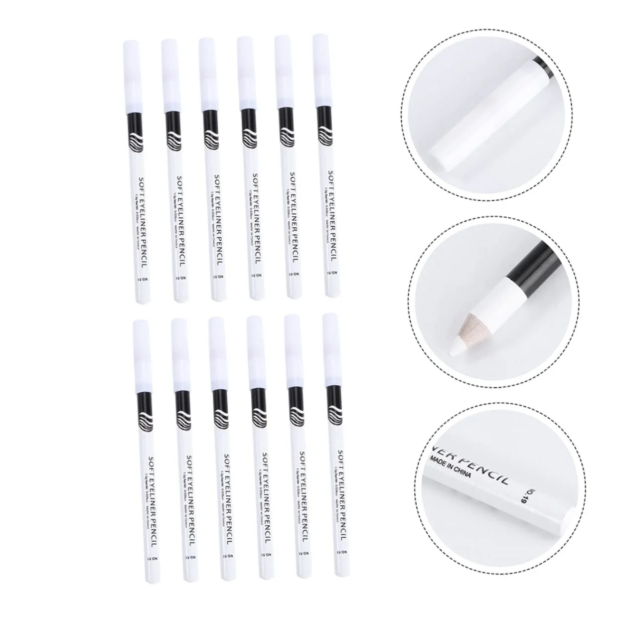 Олівець для очей TOVINANNA Блискучий, фото №6