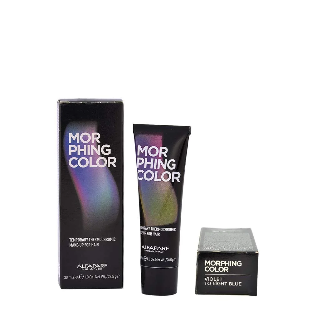 Временная краска Alfaparf Morphing Violet to Light Blue Фиолетовый в голубой, 30 мл, фото №1 Временная краска Alfaparf Morphing Violet to Light Blue Фиолетовый в голубой, 30 мл, фото №1