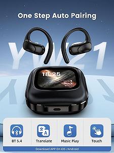 Навушники-перекладачі Ki, Навушники-перекладач 149 мов в реальному часі, Сенсорні Bluetooth synthetic.ua - Фото 1