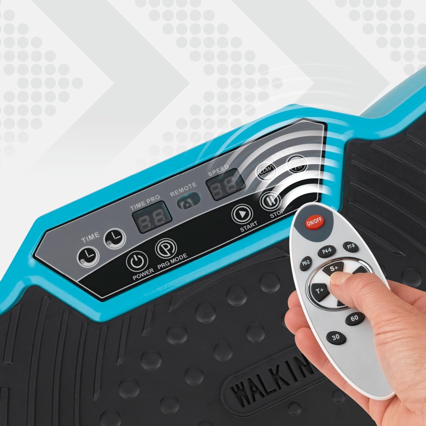 Вибрационная платформа Vitalmaxx 200V Синий, фото №2