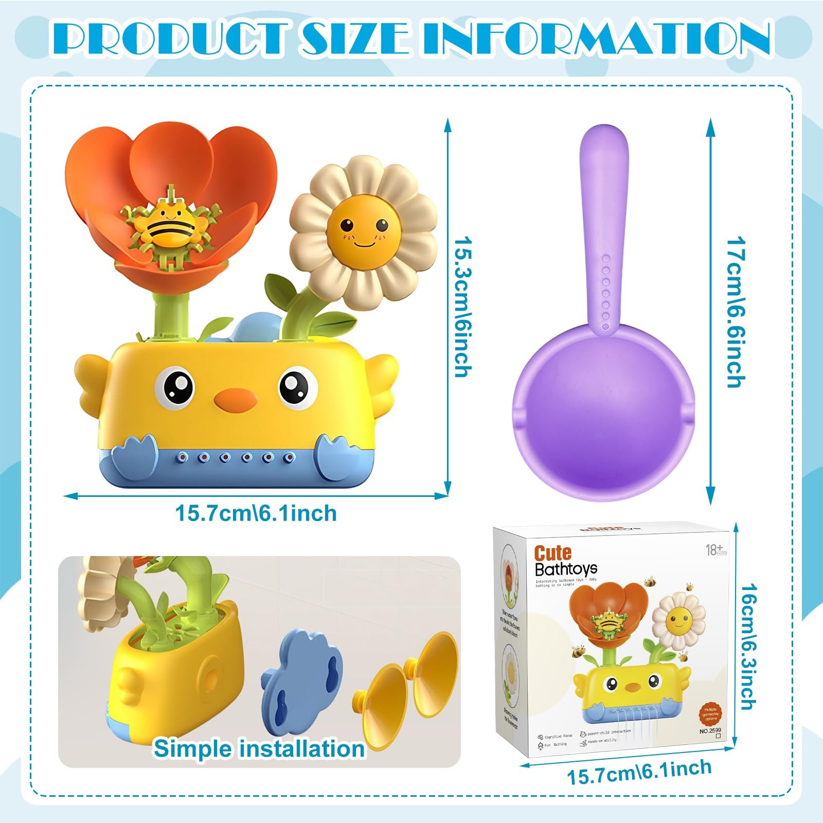 Игрушка для ванной Montessori UOY (D), фото №2