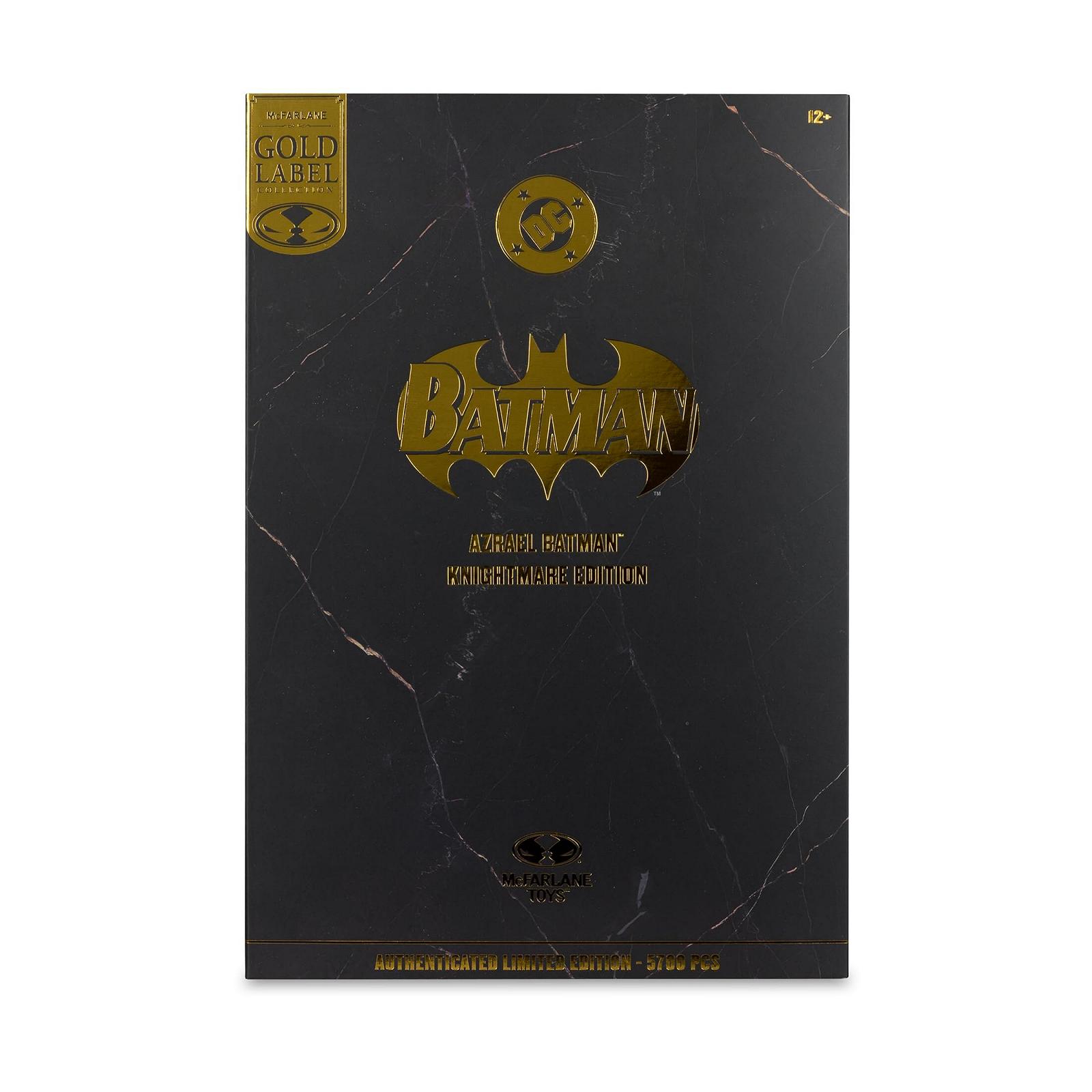 Екшн-фігурка McFarlane DC Multiverse Азраїл (Броня Бетмена) (Knightmare) (Gold Label) 18 см, фото №12