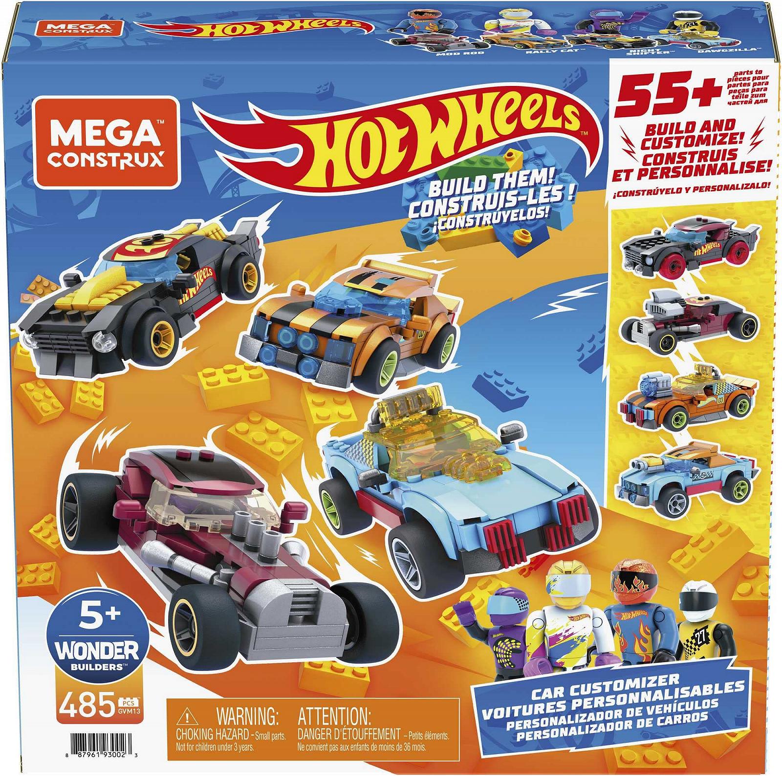 Игрушечный набор Mega Construx Hot Wheels GVM13 Гоночный автомобиль, фото №6