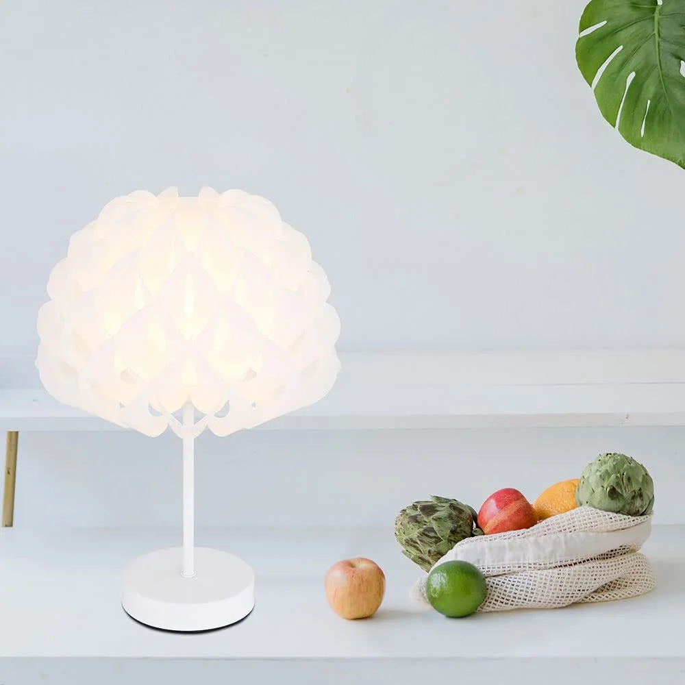 Настольная лампа Globo E14 25x35 см White, фото №9