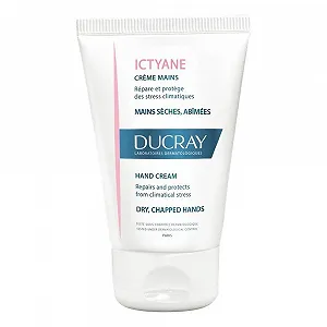 Крем для рук Ducray Ictyane Duo 50 мл Набір з 2 штук - Фото 1