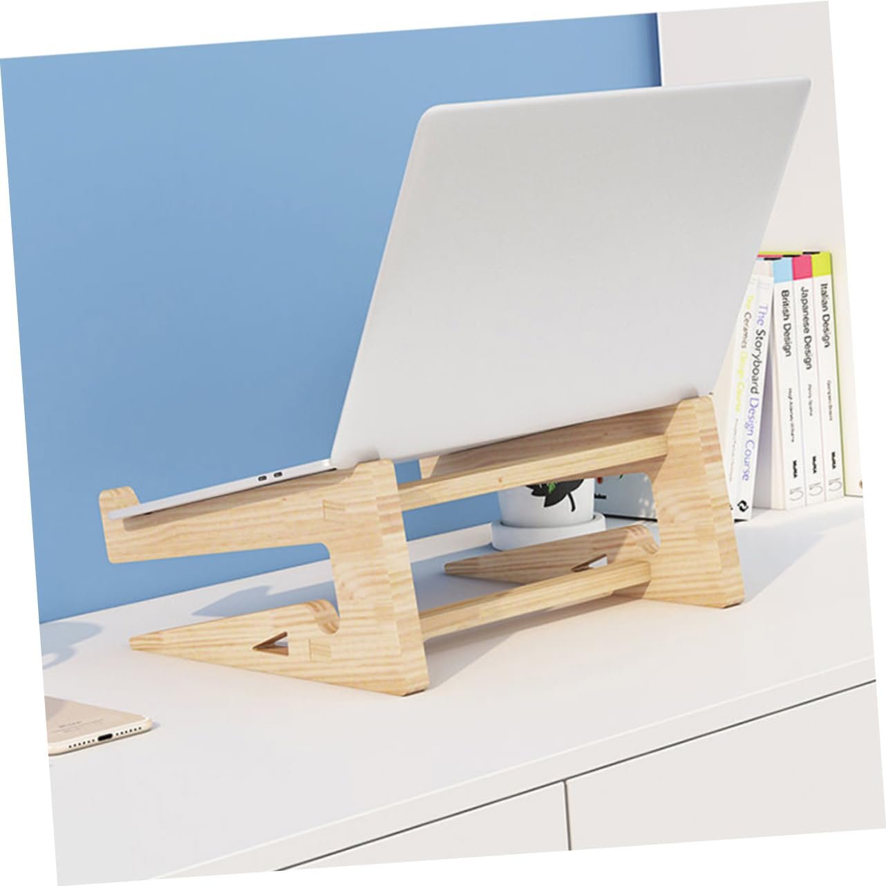 Подставка Деревянная Массивная для Ноутбука, фото №4