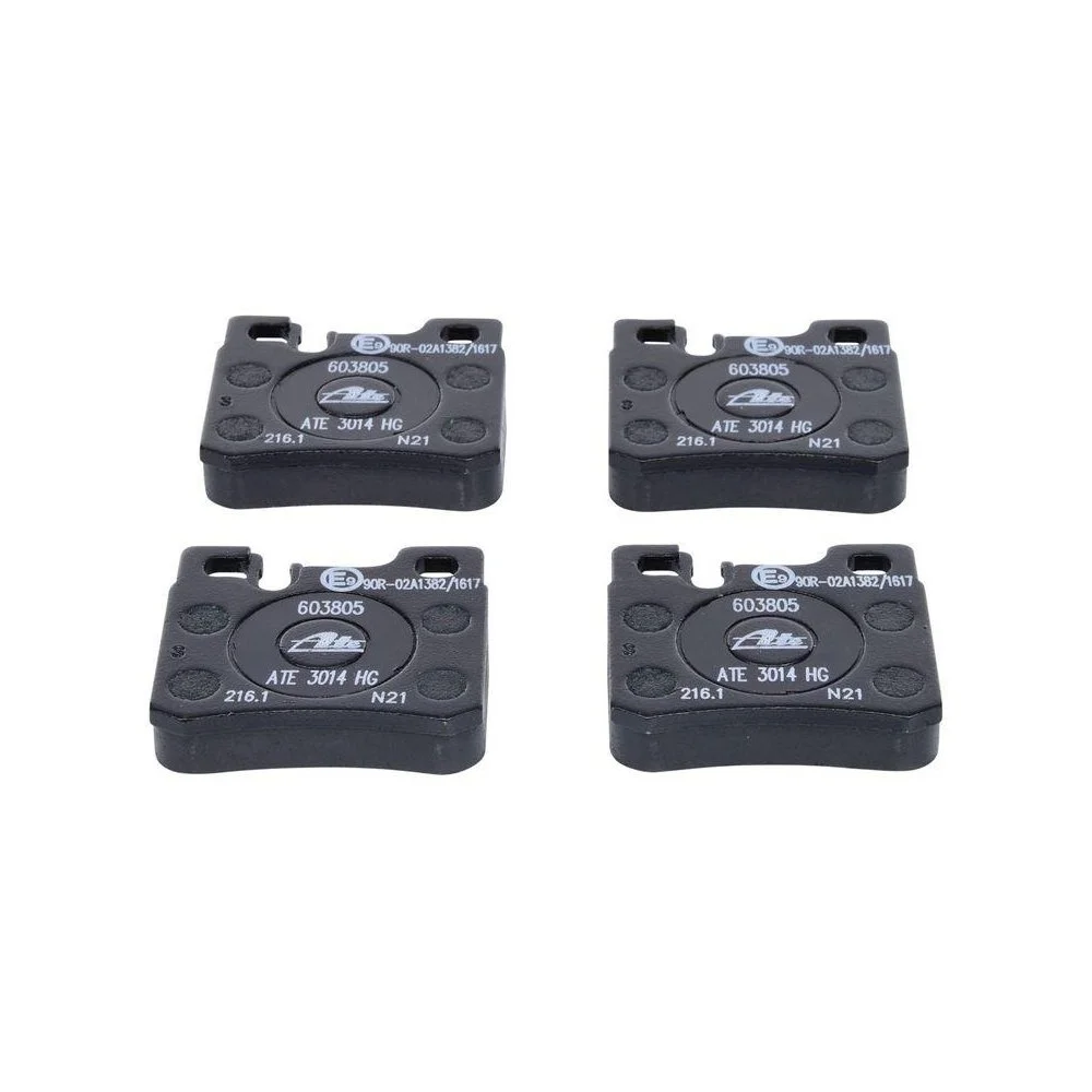 Комплект гальмівних колодок, дискове гальмо ATE 13.0460-3805.2 MERCEDES-BENZ задня вісь, фото №1 Комплект гальмівних колодок, дискове гальмо ATE 13.0460-3805.2 MERCEDES-BENZ задня вісь, фото №1