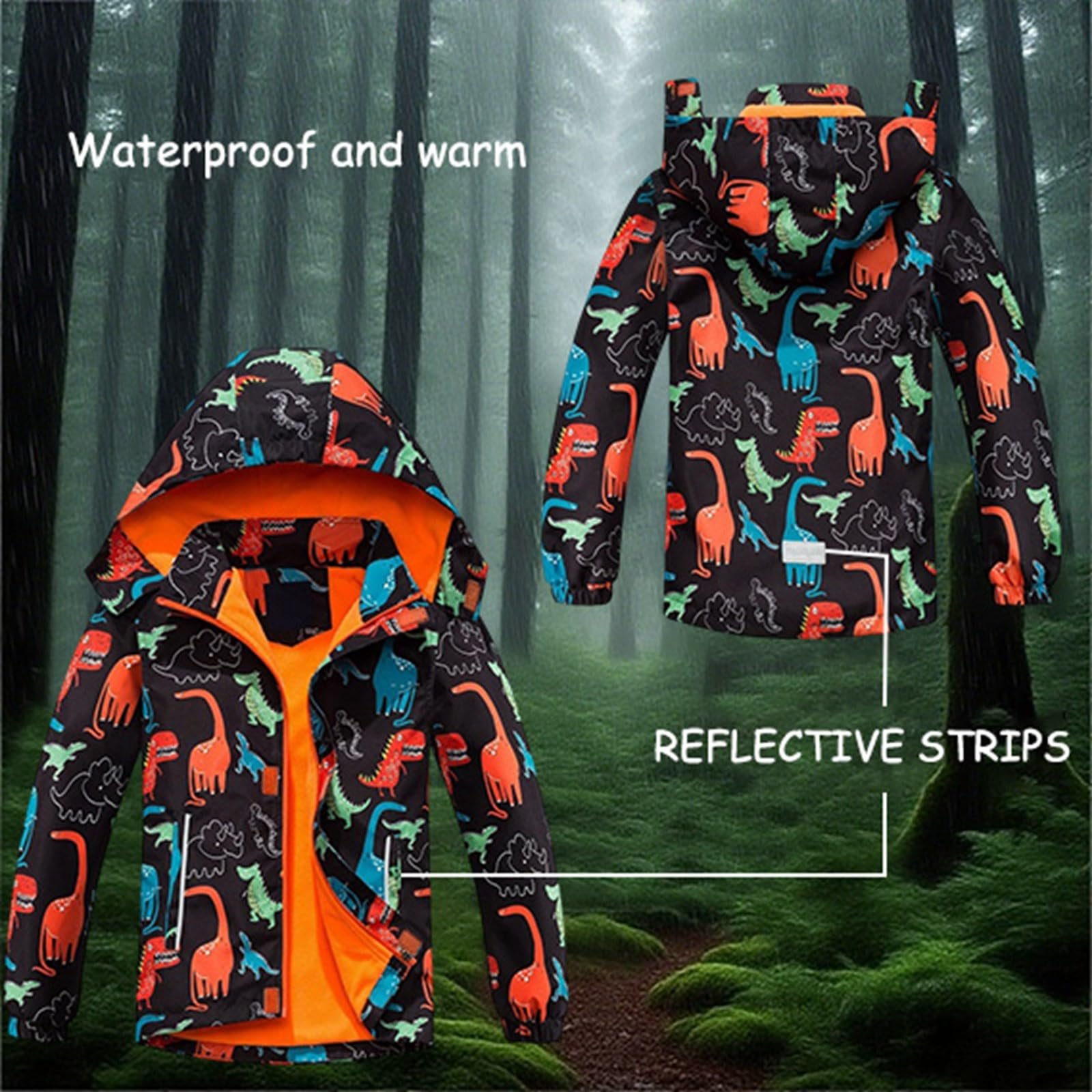 Вітровка Sfwqoifou Дитяча Дихаюча Осіння Легка Вітрозахисна, фото №6 Вітровка Sfwqoifou Дитяча Дихаюча Осіння Легка Вітрозахисна, фото №6