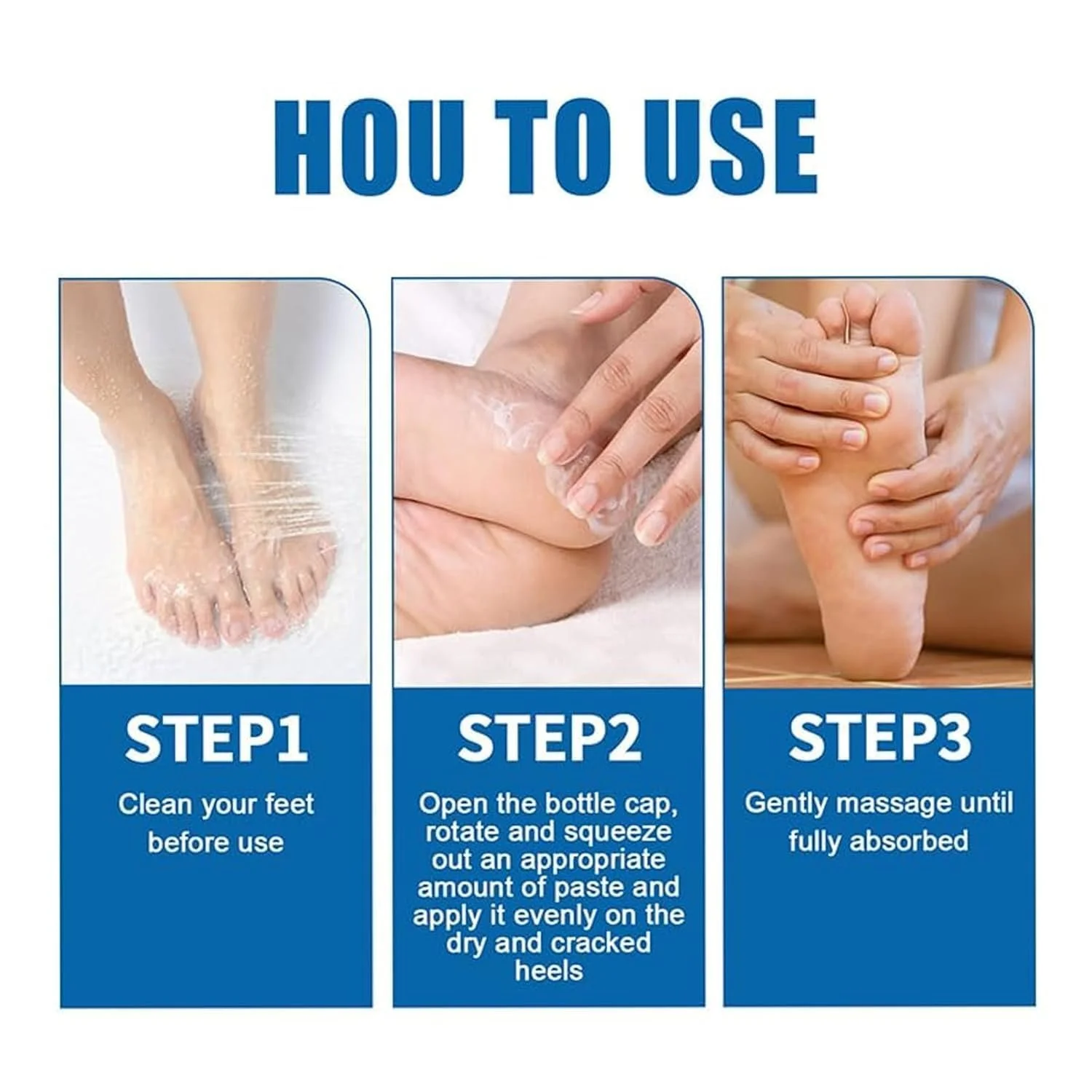 Набір зволожуючих стіків для ніг Hydrating and Anti-Cracking проти тріщин 2 шт., фото №3