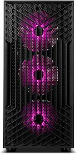 Корпус для ПК NOX Infinity Epsilon / 4 ARGB вентилятори / Без БЖ / Чорний synthetic.ua - Фото 1