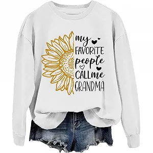 Женская Толстовка My Favorite People Call Me Grandma Unisex - Фото 1