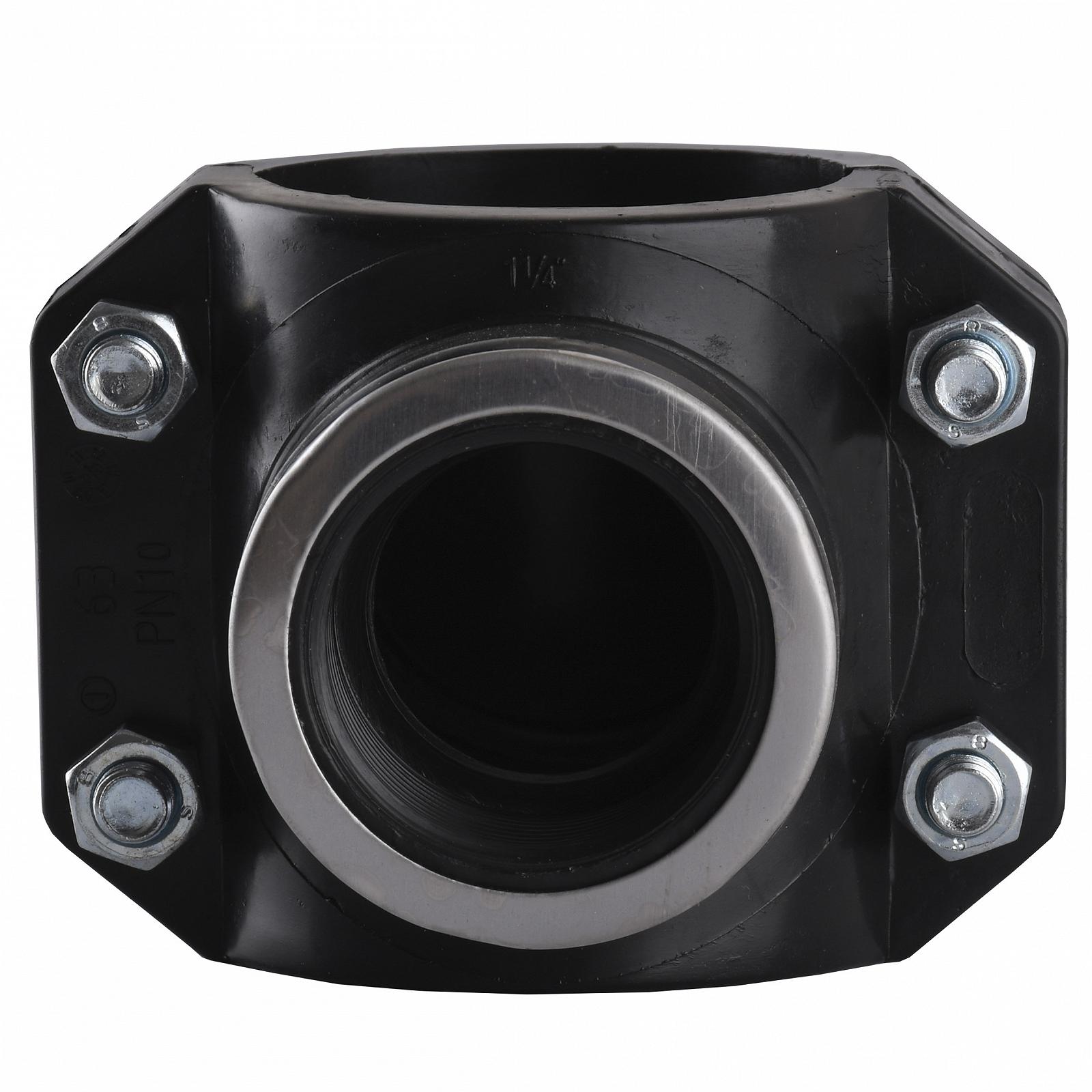 Врізка ПНД Vsplast 63*1 1/4 ВР 9001, фото №2 Врізка ПНД Vsplast 63*1 1/4 ВР 9001, фото №2