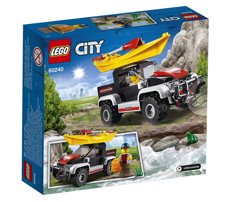Конструктор Лего LEGO City Пригоди на байдарках (60240), фото №3 Конструктор Лего LEGO City Пригоди на байдарках (60240), фото №3