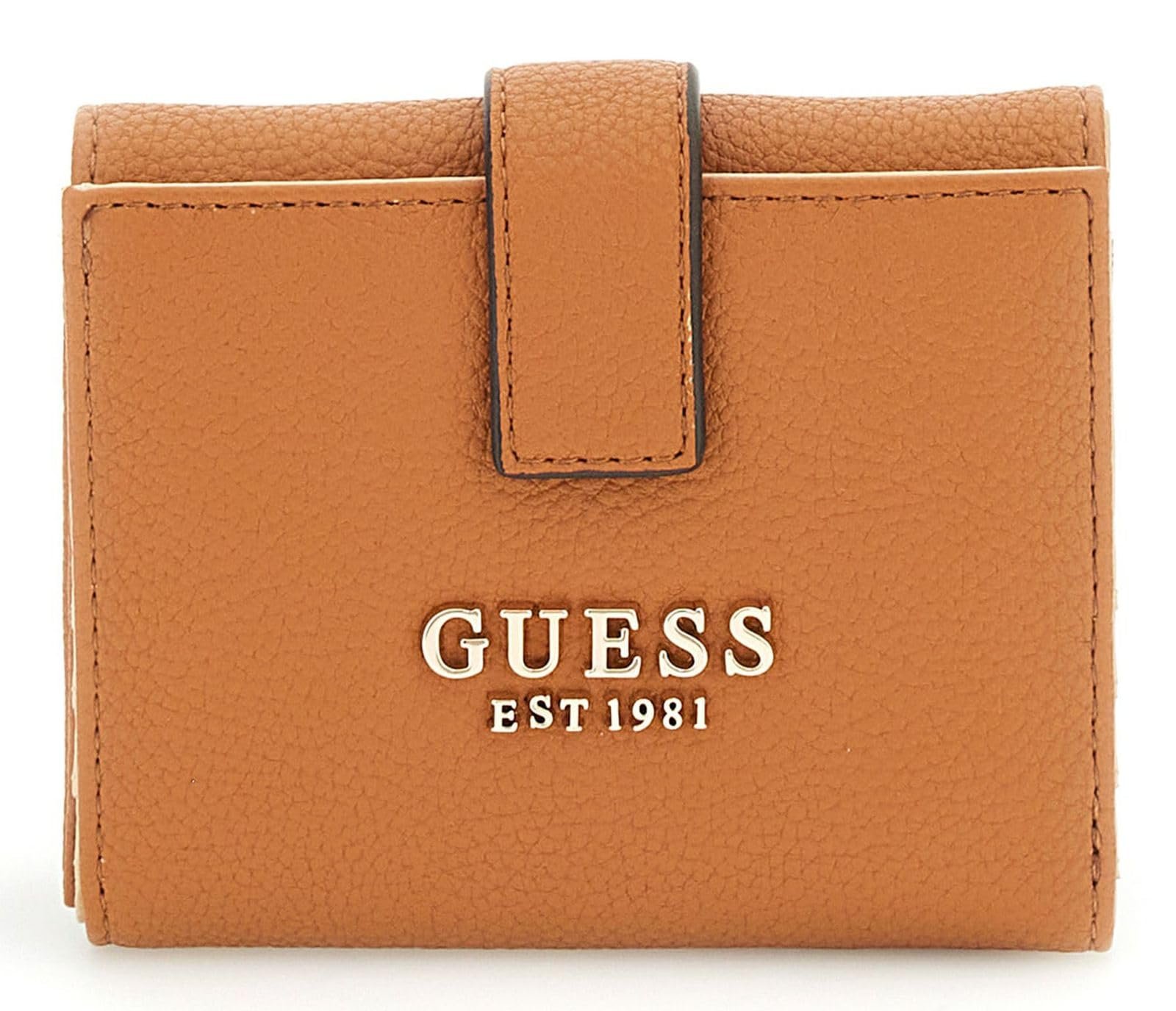 Гаманець Трифолд GUESS Laurel II SLG Petite Cognac, фото №1