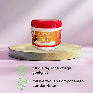 Бальзам-гель h2i Horse Balm Gel Hot Arnica Rosemary Oil Chilli Pepper Extract 500 ml synthetic.ua - Фото 1