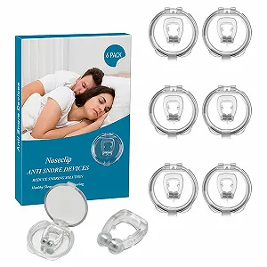 Набор из 6 стопоров от храпа, разделитель для носа. - Фото 1