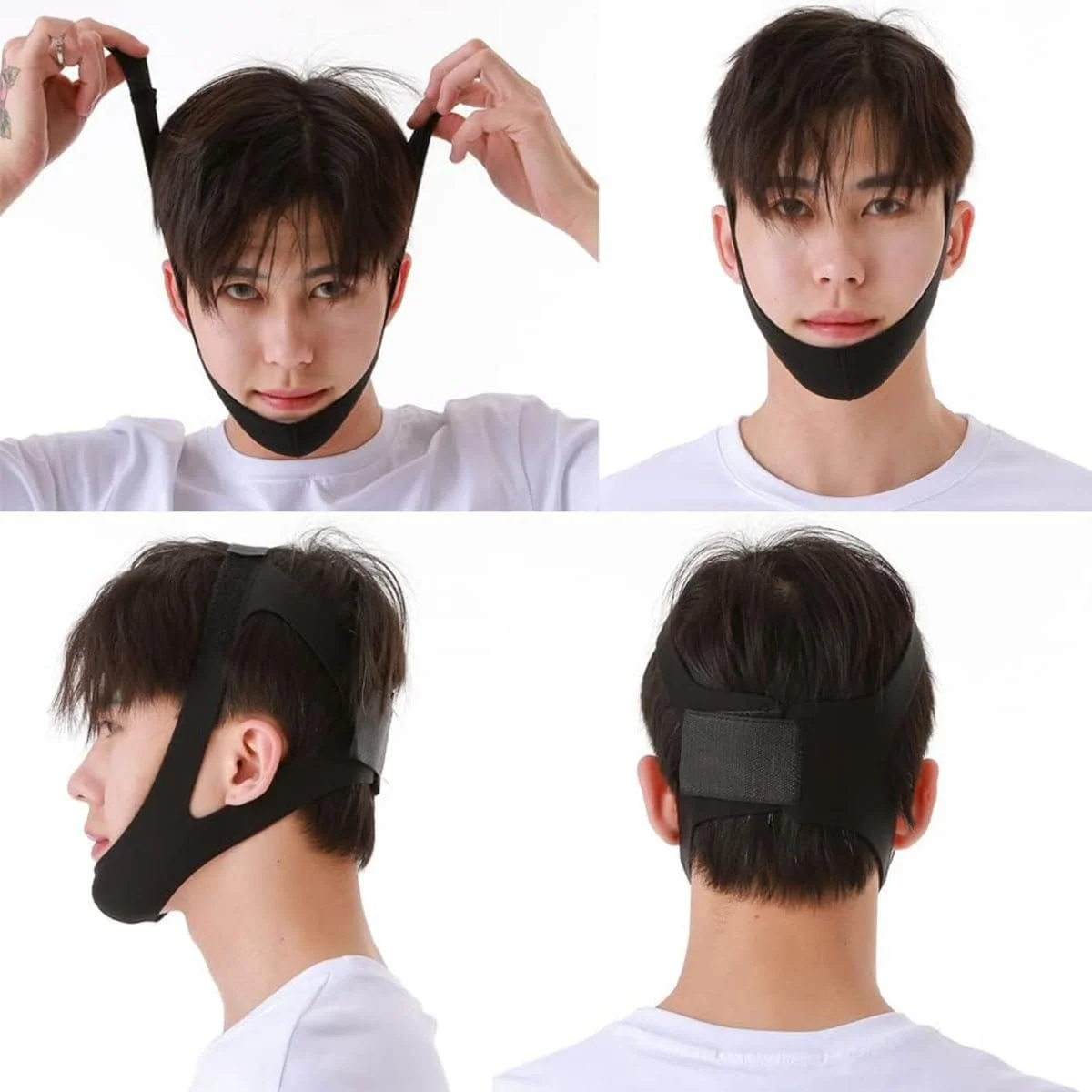 Ремінець на підборіддя проти хропіння (2 шт. в упаковці), фото №3 Ремінець на підборіддя проти хропіння (2 шт. в упаковці), фото №3