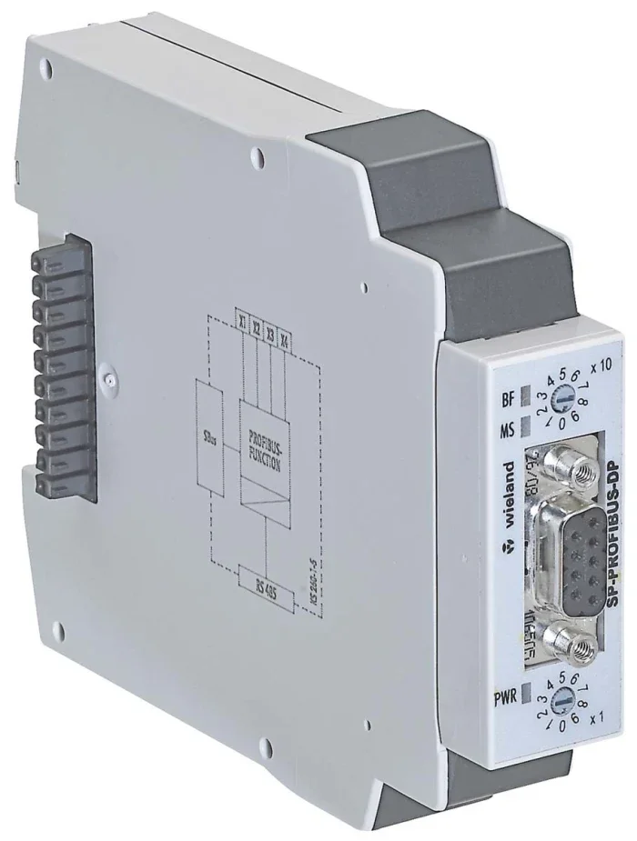 Реле промежуточное Wieland r1.190.0190.0 Samos Pro Profibus-DP Серый, фото №1 Реле промежуточное Wieland r1.190.0190.0 Samos Pro Profibus-DP Серый, фото №1
