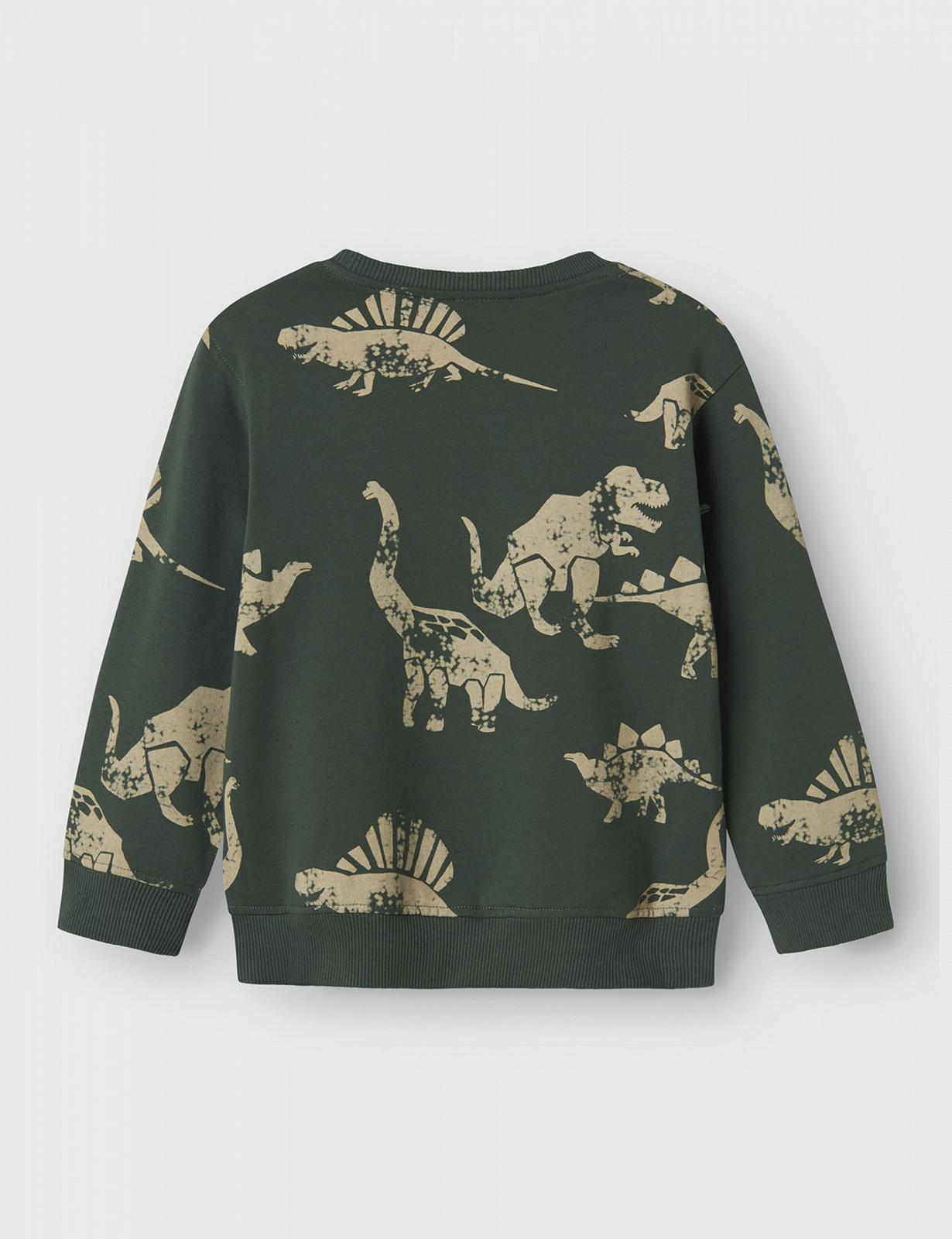 Реглан NAME IT Nmmnilaus LS Nreg Sweat Bru для хлопчиків, фото №2