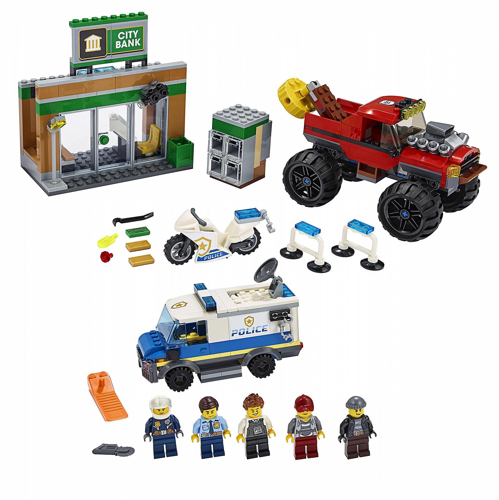 Конструктор Lego City 60245 Пограбування з монстр-траком, фото №3