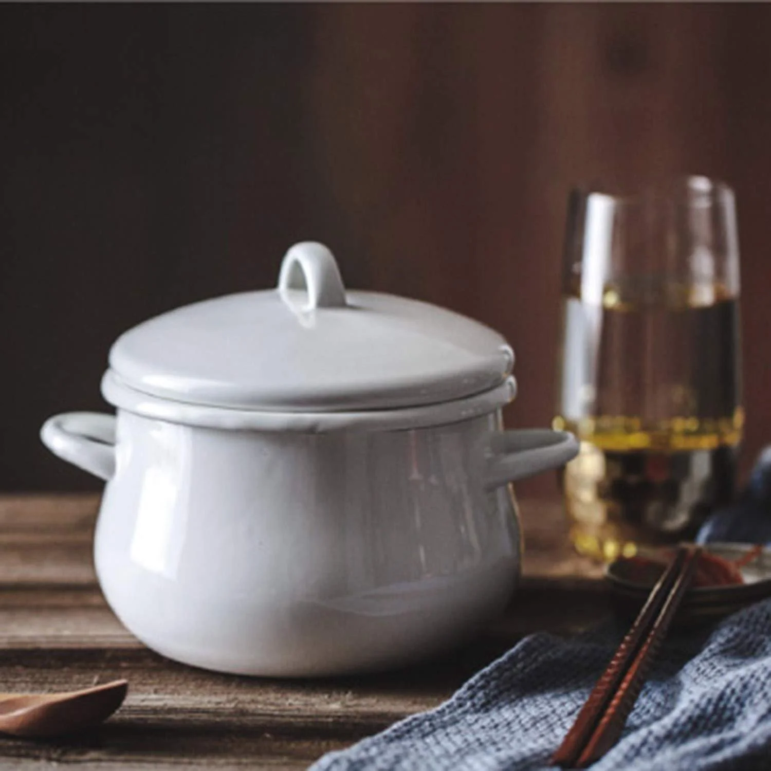 Кругла каструля для дитячого харчування AIBAB Японський стиль 1.7 л, фото №6 Кругла каструля для дитячого харчування AIBAB Японський стиль 1.7 л, фото №6