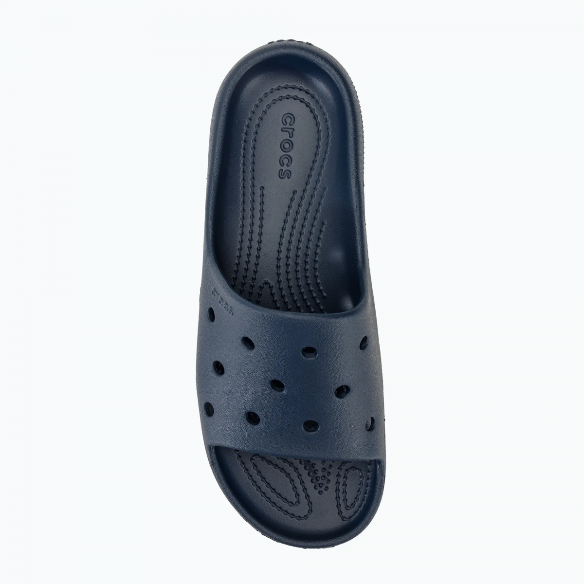 Шльопанці UNI Classic Slide v2 Whi 209401-410-Navy CROCS M10/W12 Темно-синій 42, фото №4