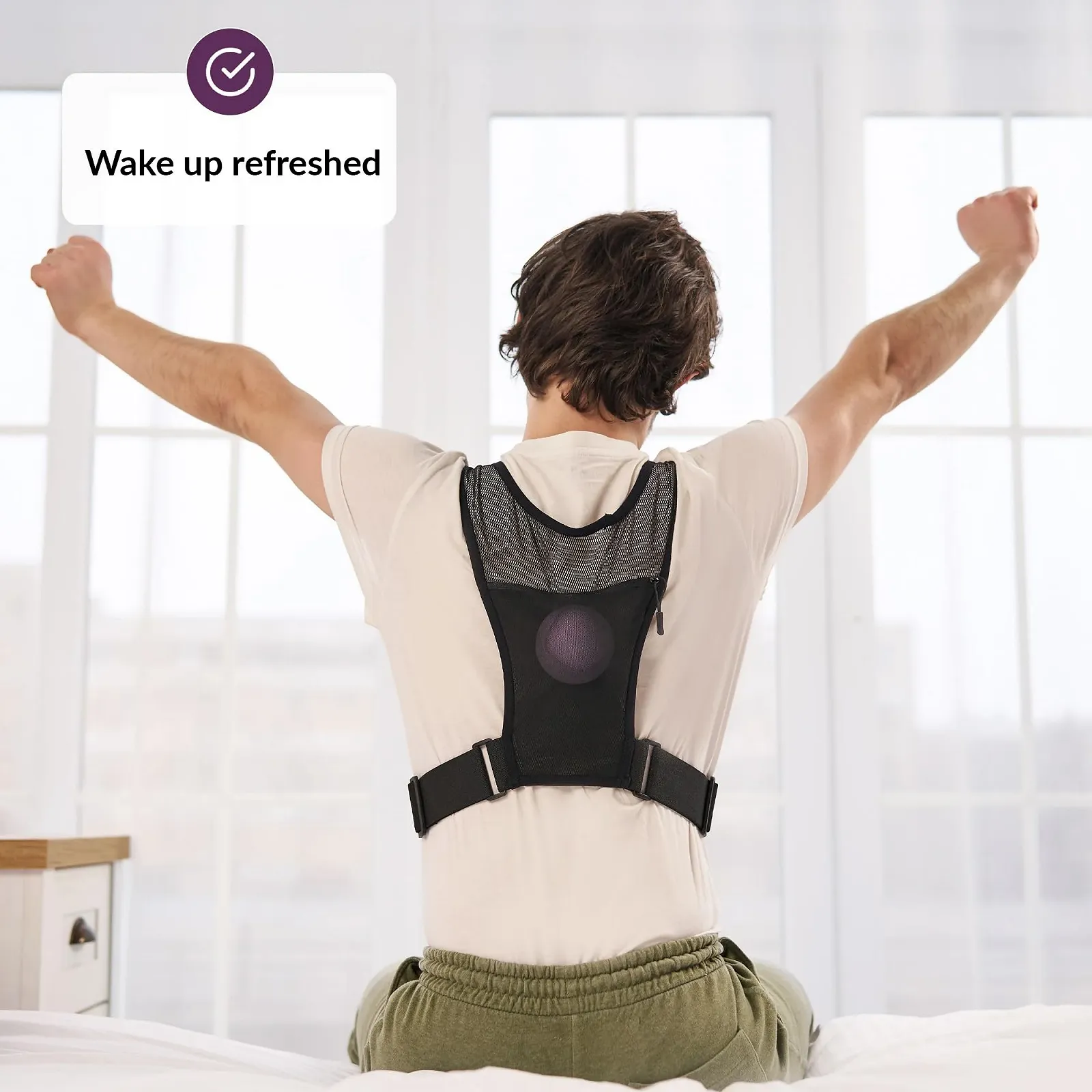 Жилет від хропіння ODOXIA | Тренажер сну проти хропіння для тих, хто спить на боку, фото №4